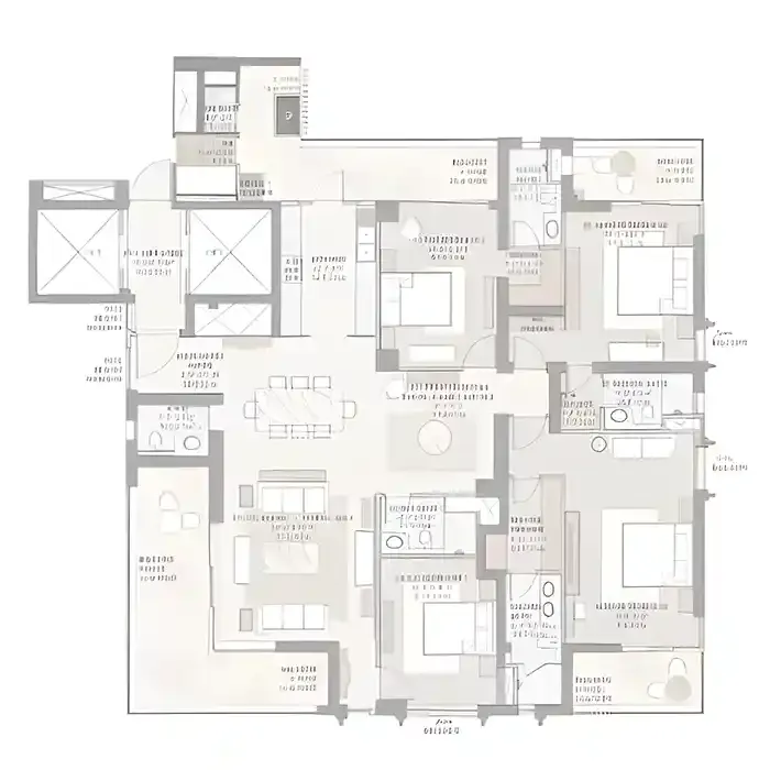 3 BHK Floor Plan